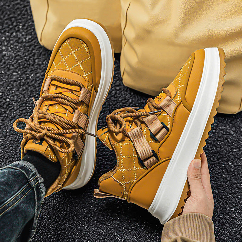 Men’s High-Top Platform Sneakers Korean Trendy