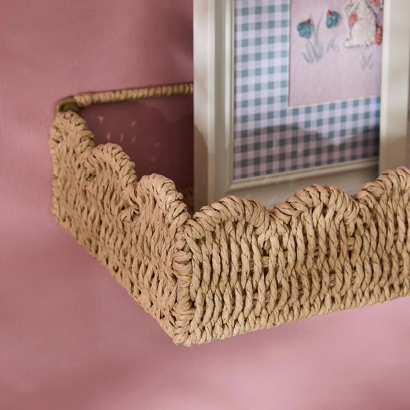 [2026 Zen-Soft] Customized Paper Rope Wall Hanging Key Basket