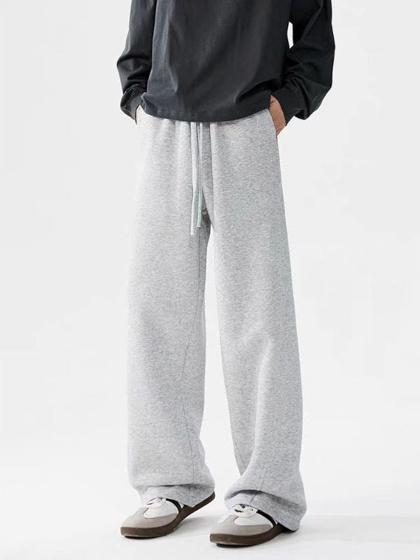 Men’s Wide Leg Sweatpants Loose Casual All-Match