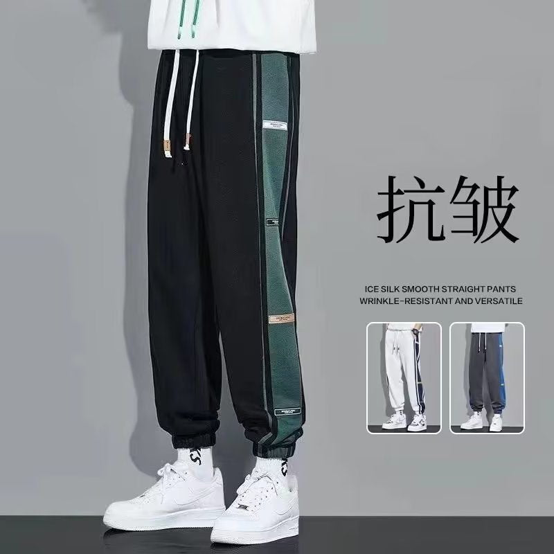 Men’s Fleece Sweatpants Loose Warm Casual Wear
