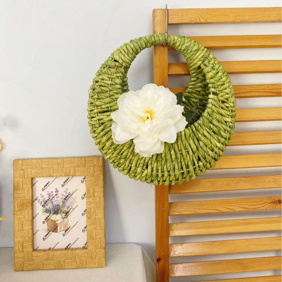 [2026 Eco-Harvest] Fresh Corn Rope Wall Hanging Basket