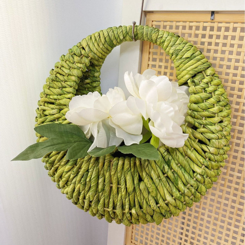 [2026 Eco-Harvest] Fresh Corn Rope Wall Hanging Basket