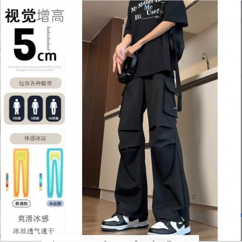 Men’s Thickened Chenille Corduroy Winter Pants Warm Casual