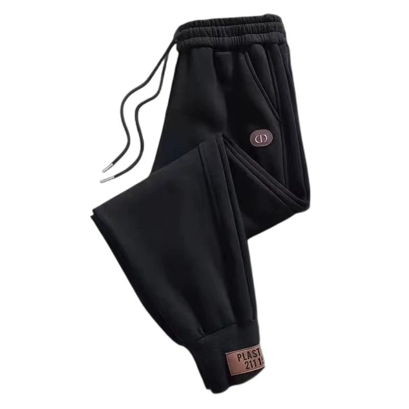 Men’s Fleece Lined Warm Jogger Pants Winter Casual