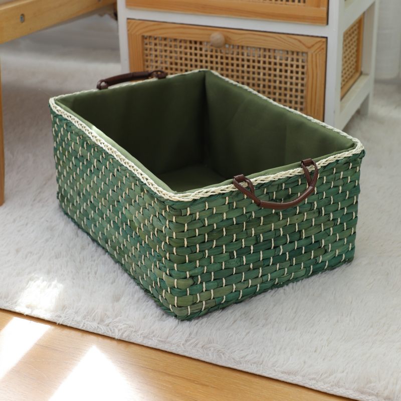 [2026 Nordic-Organic] Multi-Purpose Rattan Snack & Desktop