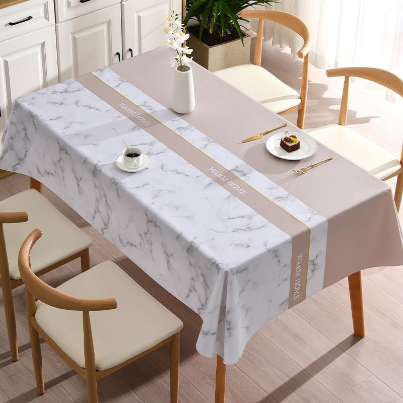 [2026 High-End] Light Luxury "Ins-Style" Waterproof Tablecloth