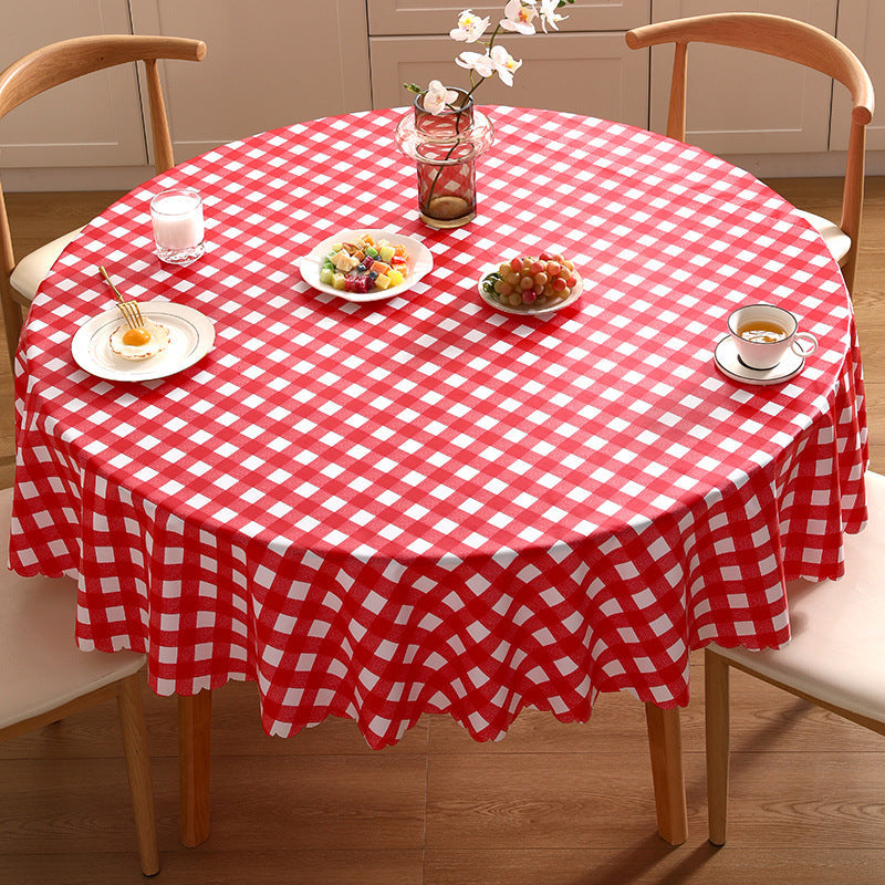 [2026 Continental-Boutique] European-Style Round PVC Tablecloth