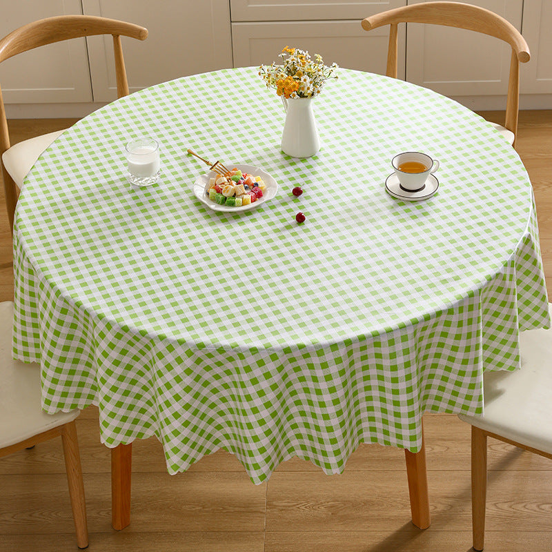 [2026 Continental-Boutique] European-Style Round PVC Tablecloth