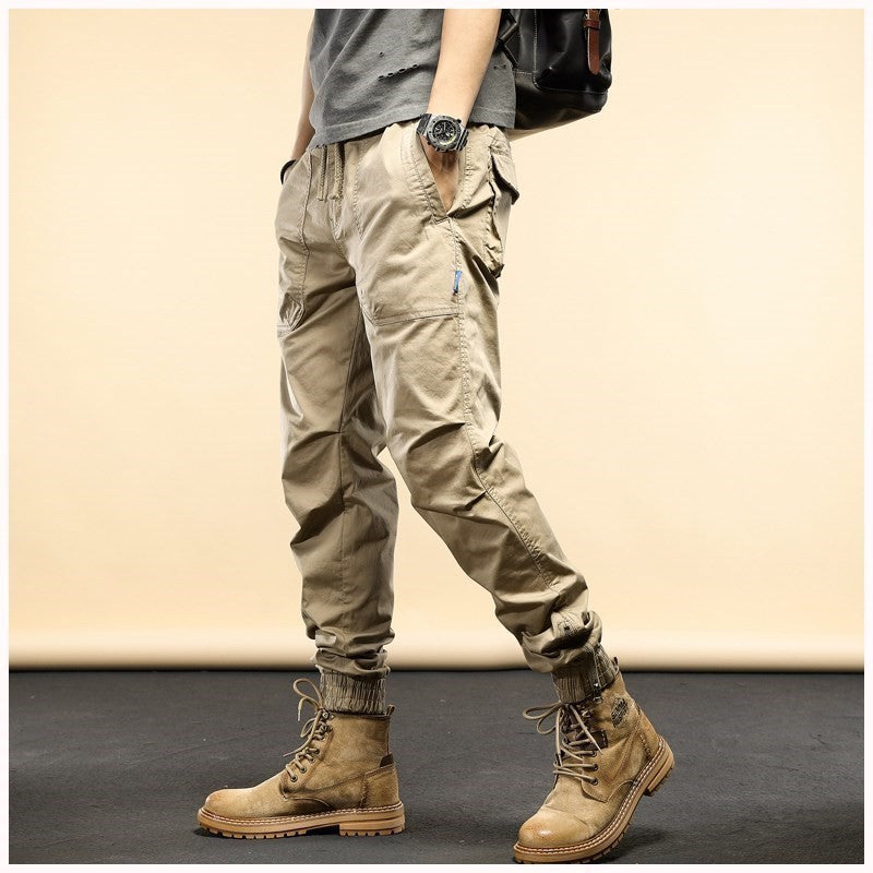 Men’s High-End Light Luxury Jogger Work Pants Trendy