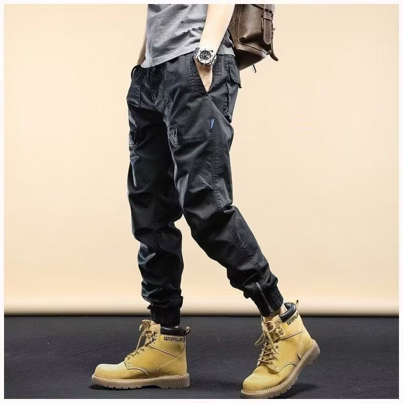 Men’s High-End Light Luxury Jogger Work Pants Trendy