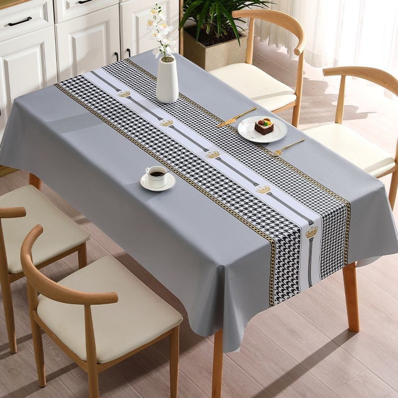 [2026 Elite-Series] High-End Houndstooth "Ins-Style" Tablecloth