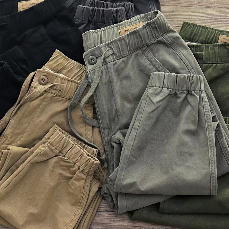 Men’s Wear-Resistant Work Pants Plus Size Outdoor
