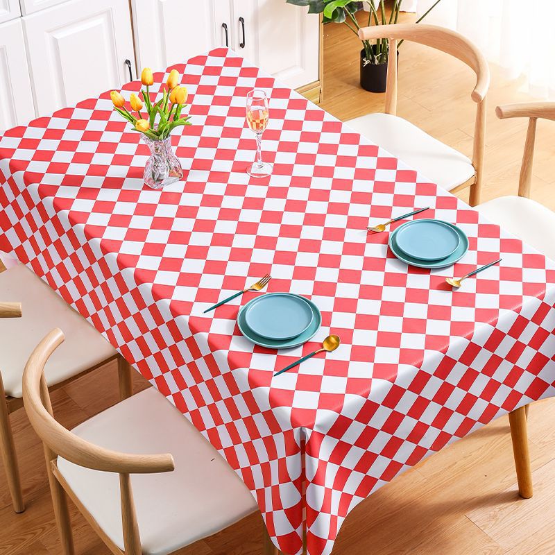 [2026 Retro-Vibe] Chessboard "Small Fresh" PVC Tablecloth