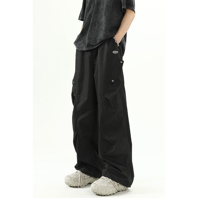 Men’s American Retro Paratrooper Wide Leg Pants