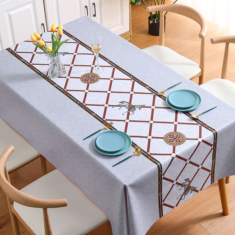 Advanced Chinese Classical PVC Waterproof Tablecloth