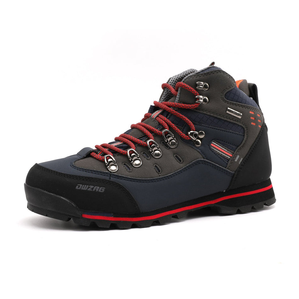 STOCK-Men’s Waterproof Hiking Shoes High-Top Trail Running