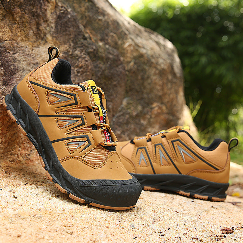 Kids Outdoor Hiking Shoes Breathable Casual Lace-Up