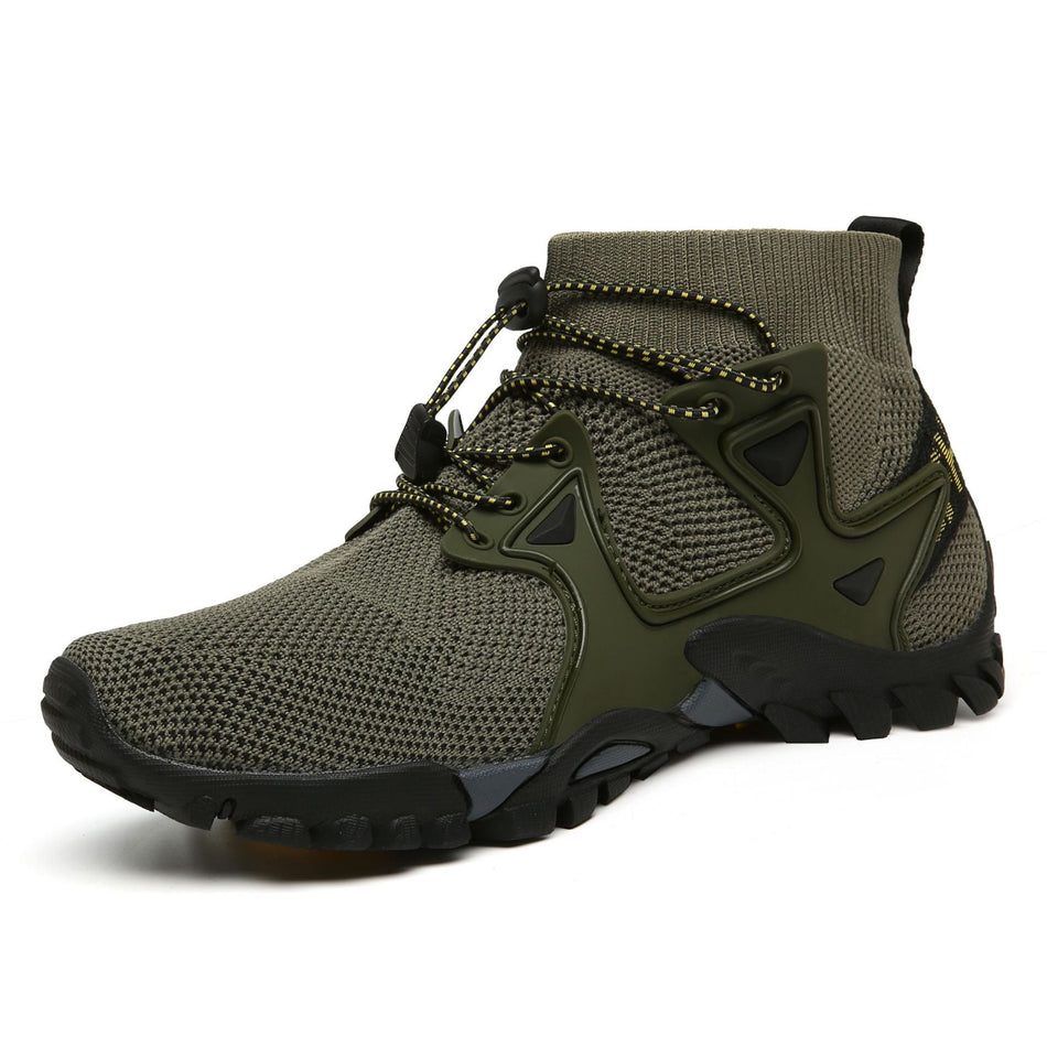 Men’s Flying Weave Hiking Shoes Breathable Outdoor Casual