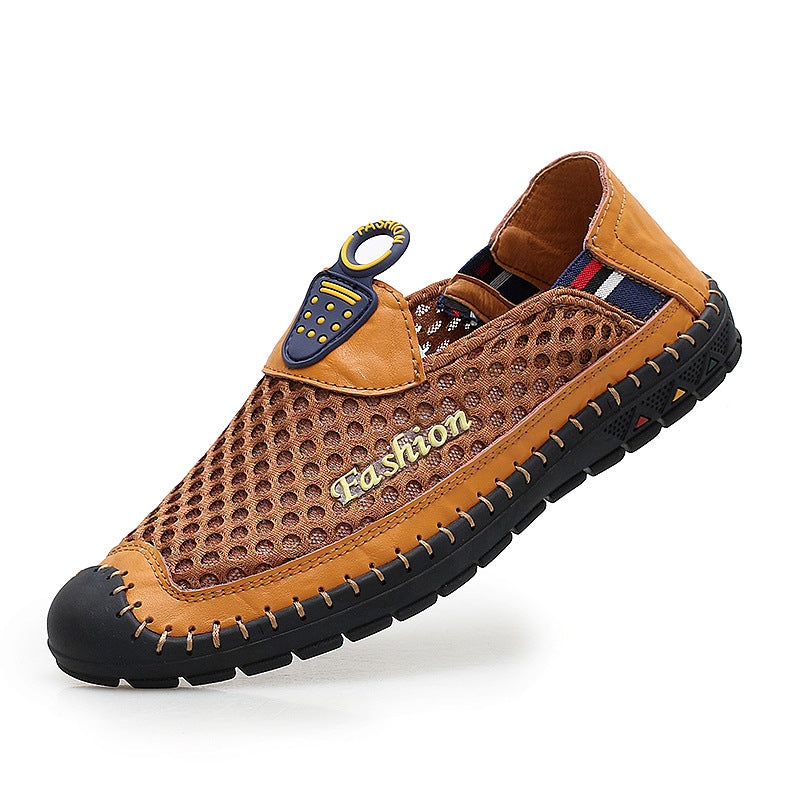Men’s Korean Style Soft Sole Mesh Casual Shoes Non-Slip