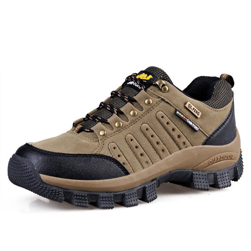 Men’s Breathable Hiking Sneakers Outdoor Casual Low-Top