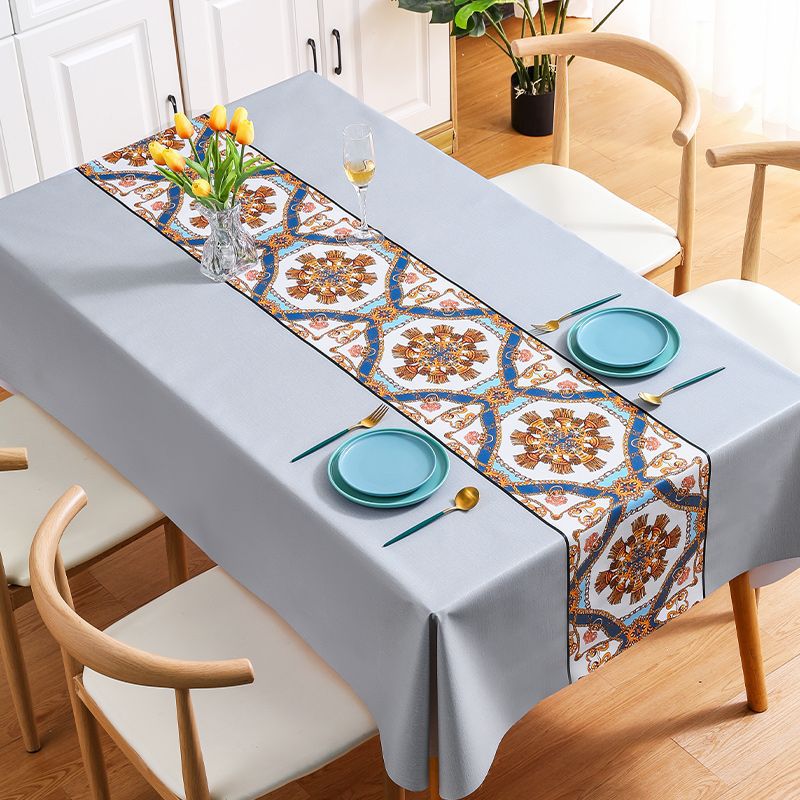 Nordic Ethnic Style "Warm Minimalism" PVC Tablecloth