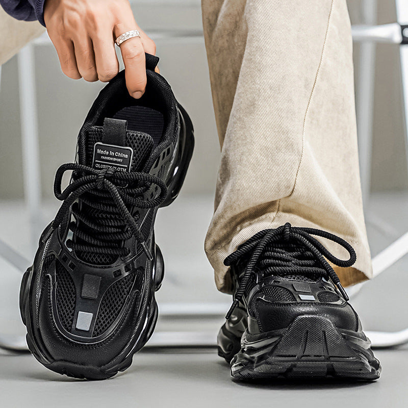 Men’s Lightweight Running Sneakers – Trendy Low Top