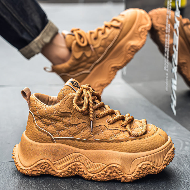 Men’s Chunky Platform Sneakers – Height Increasing