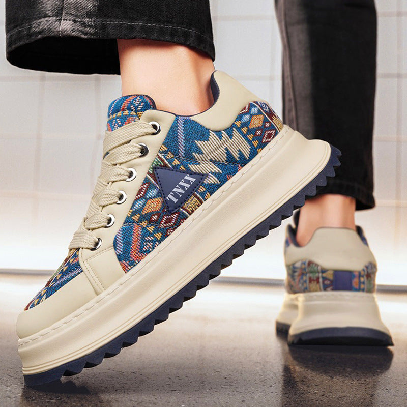Men’s Height Increasing Casual Sneakers – Thick Sole