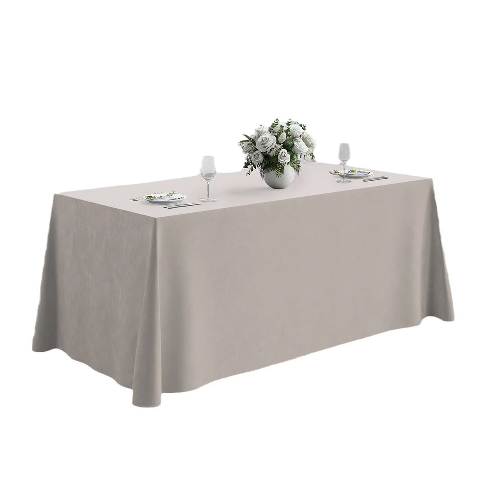 Professional Solid Color Dutch Velvet Padded Tablecloth