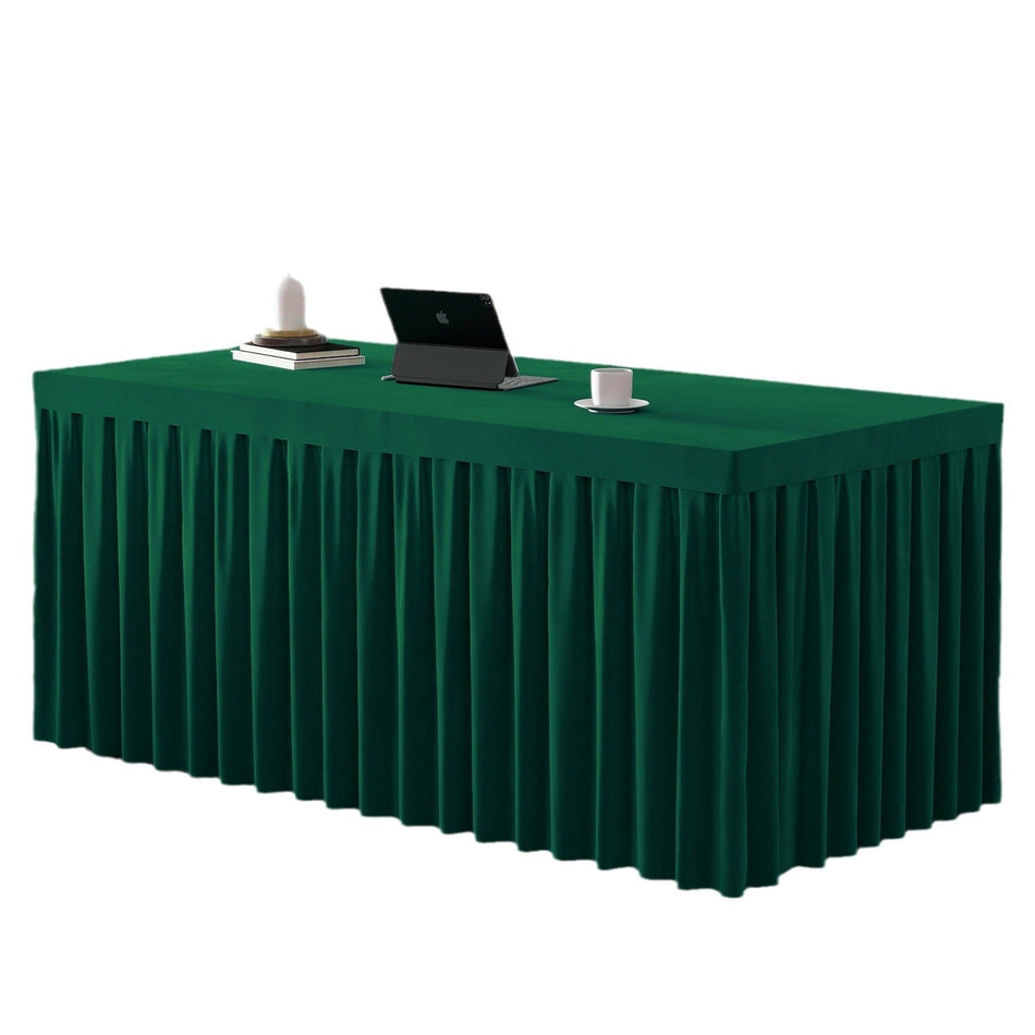 Thickened Dutch Velvet Rectangular Tablecloth & Skirt