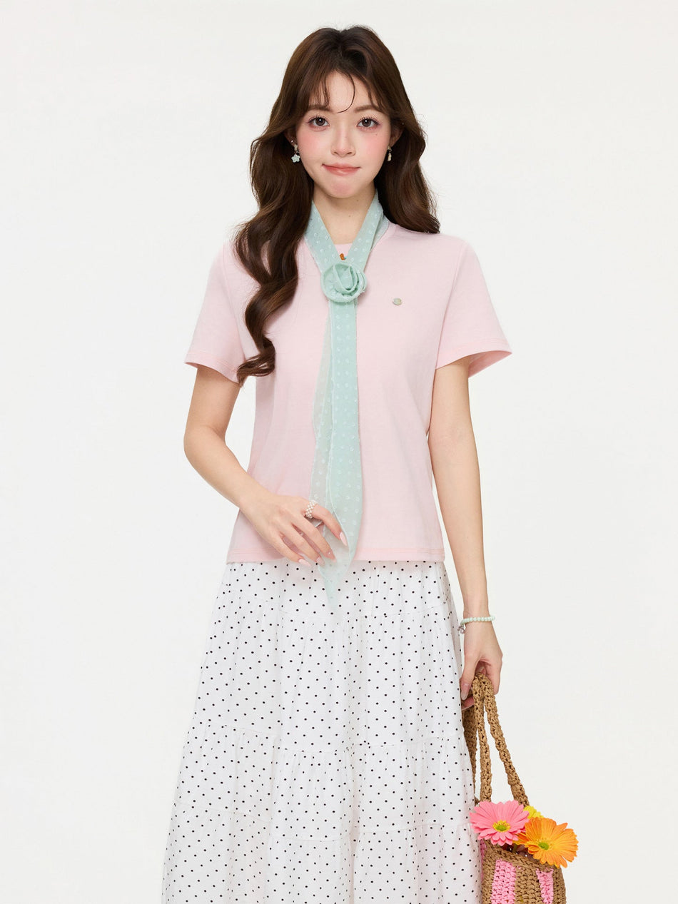 Korean Basic Loose T-Shirt Women Summer 2026