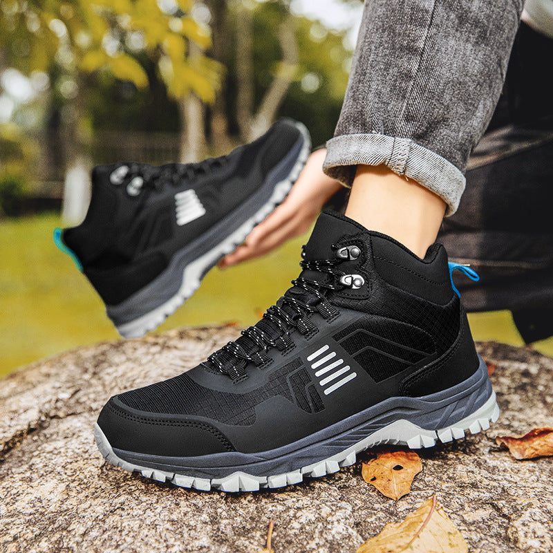 Men’s Hiking Boots – Non-Slip High-Top Shoes