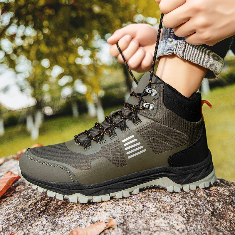 Men’s Hiking Boots – Non-Slip High-Top Shoes