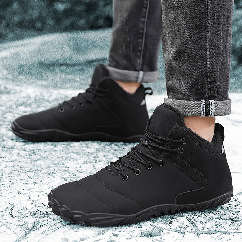 Couple Winter Snow Boots – Thick Sole Warm Shoes