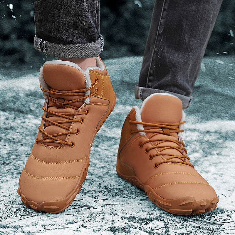 Couple Winter Snow Boots – Thick Sole Warm Shoes