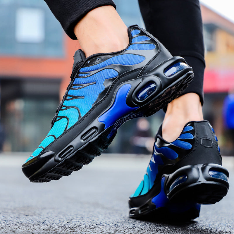 Men’s Color Block Running Shoes – Thick Sole