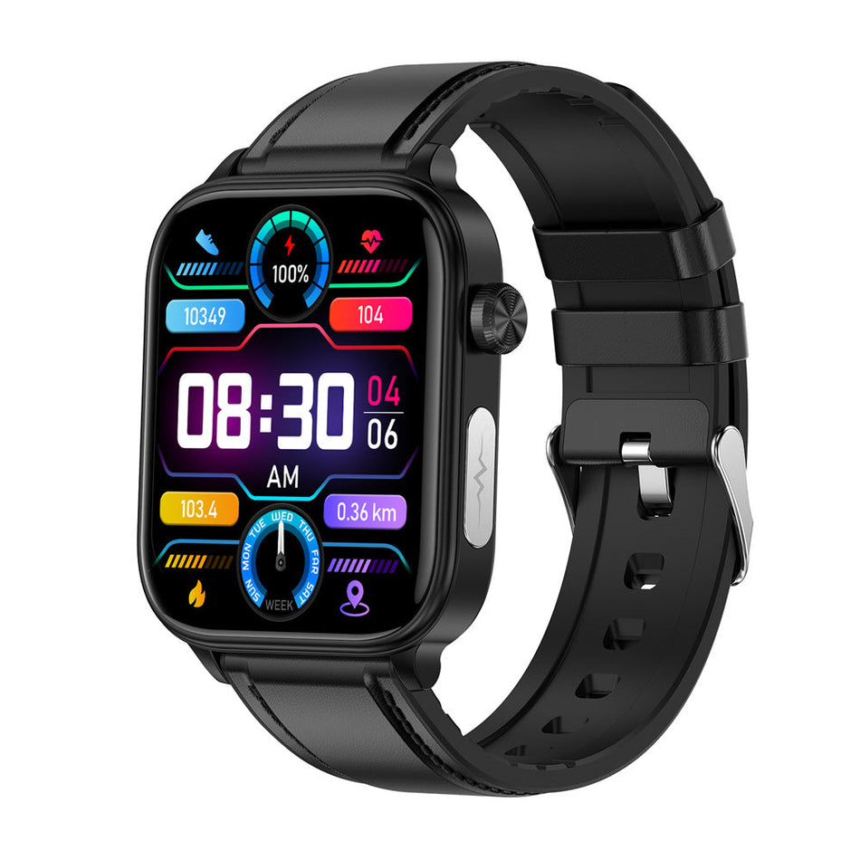 ET570 Smartwatch ECG & Non-Invasive Blood Sugar Monitor