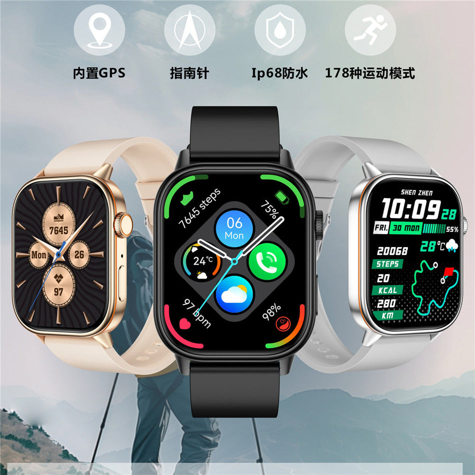 QX17 Smartwatch GPS & Health Monitoring Sports Watch