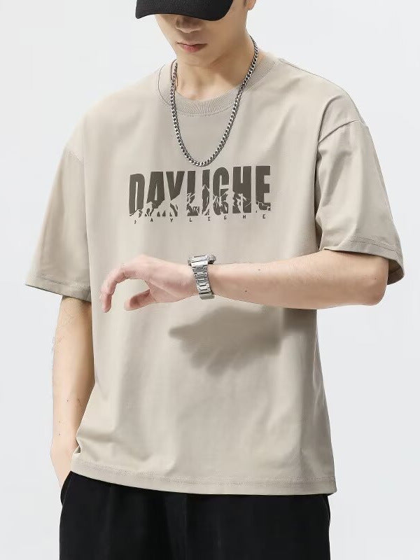 Men’s Retro Printed T-Shirt – Summer Casual Style