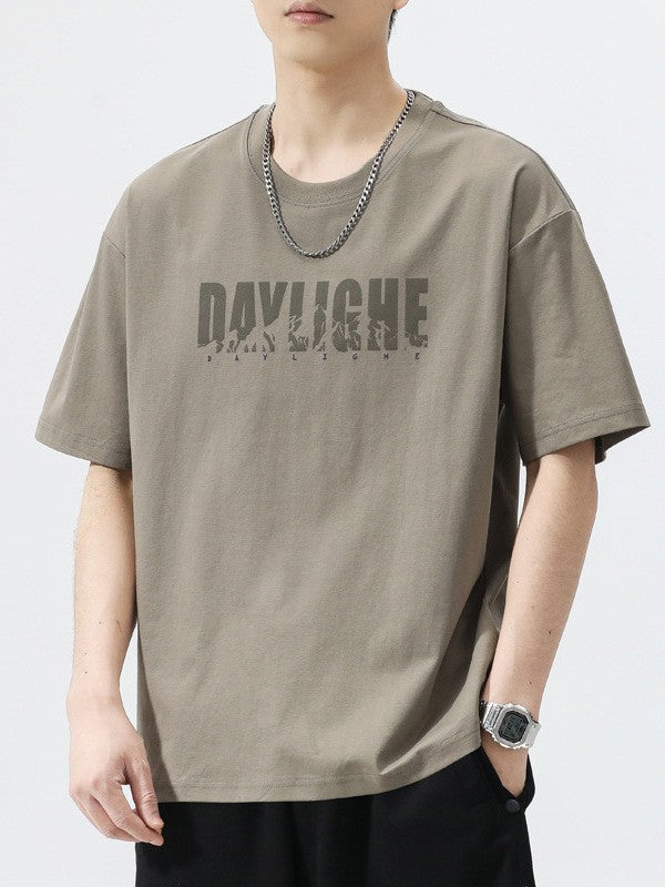 Men’s Retro Printed T-Shirt – Summer Casual Style