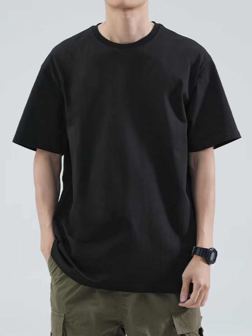 Unisex Solid Color T-Shirt – Custom Basic Summer