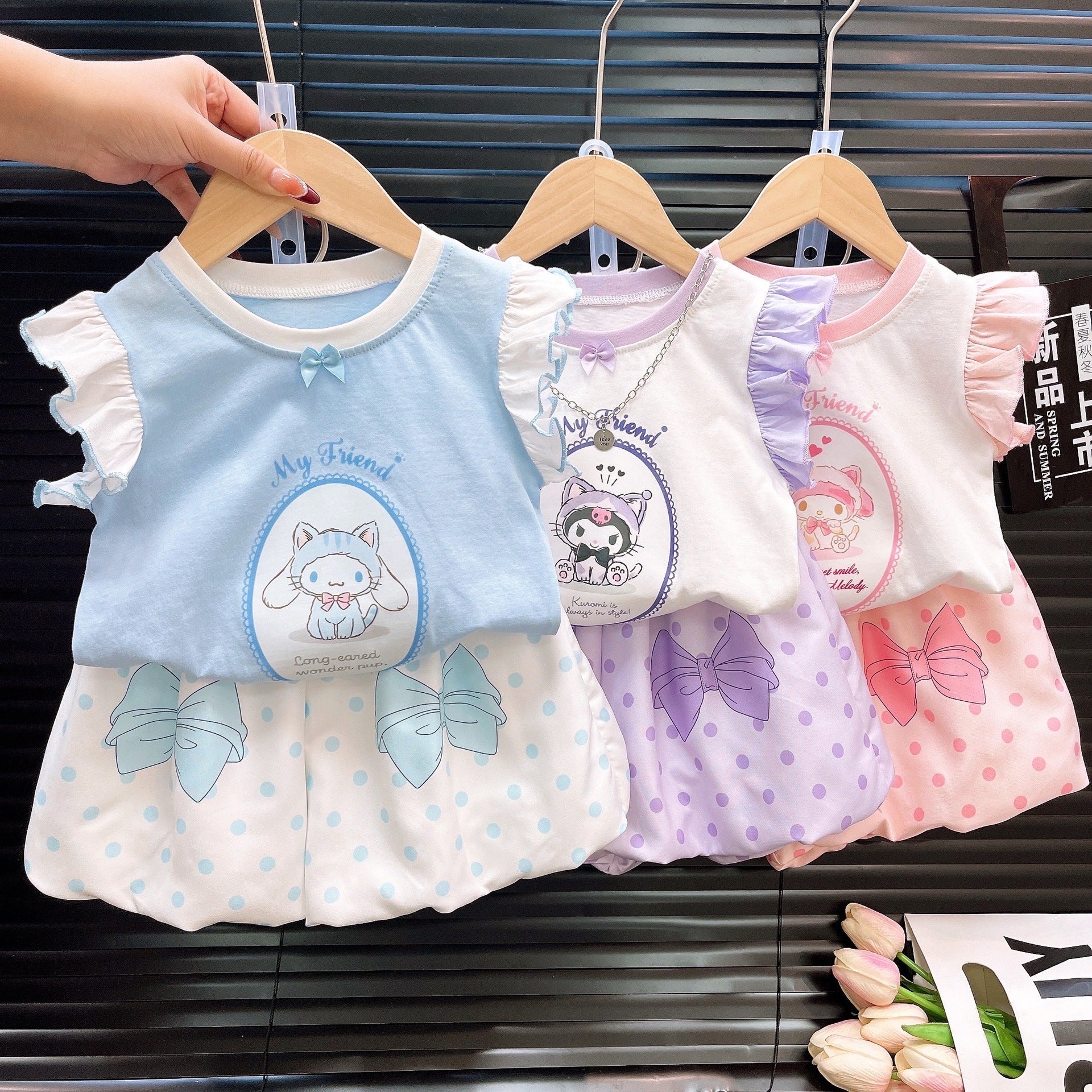 Girls’ Summer Two-Piece Princess Ruffle Set – Summer Kids Fashion Nepal | Tudoholic