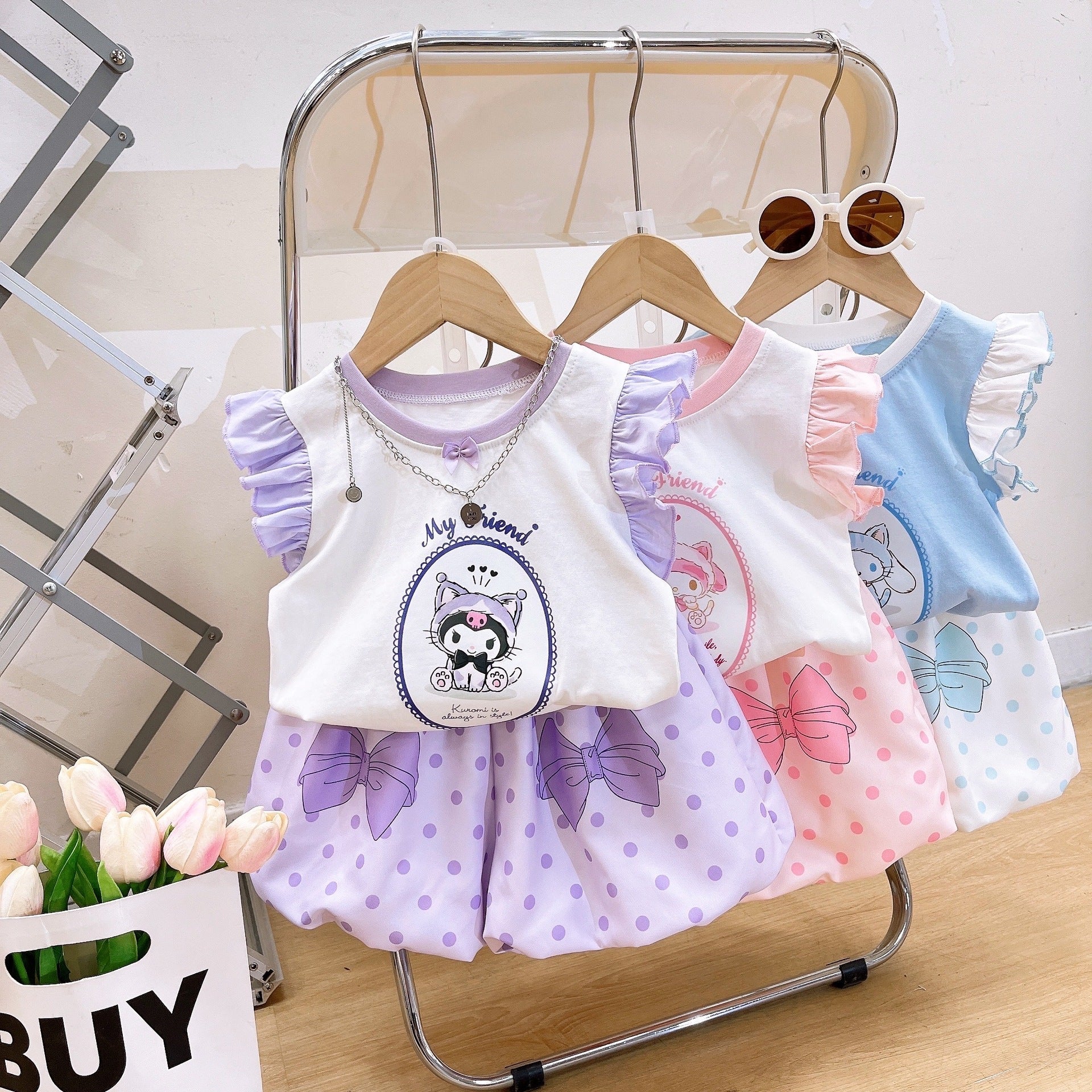 Girls’ Summer Two-Piece Princess Ruffle Set – Summer Kids Fashion Nepal | Tudoholic