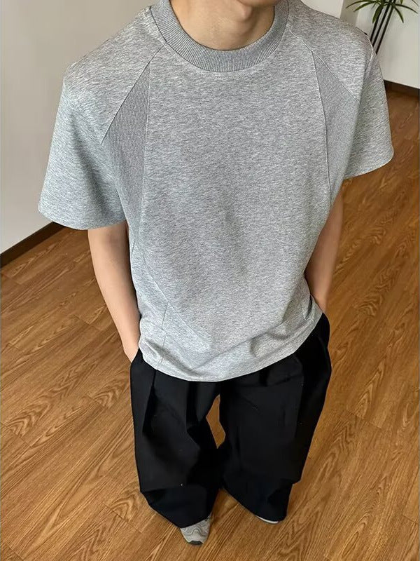 Men’s Boxy Cleanfit T-Shirt – Heavy Stitch Design