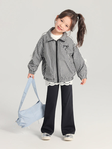 2026 Girls’ Cotton Lace Long-Sleeve Base Shirt – Kids Fashion Nepal | Tudoholic