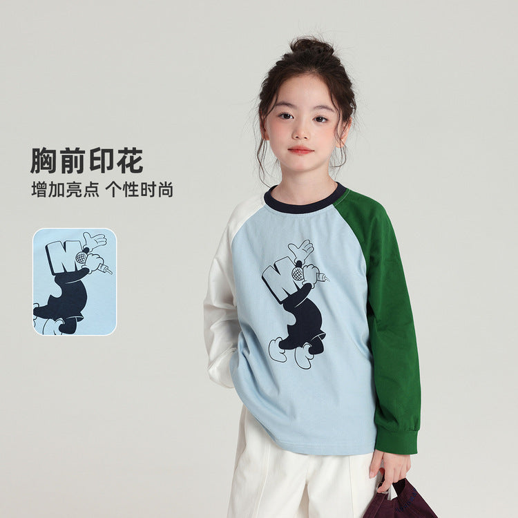 Pudding Haru Girls’ Loose Raglan Long-Sleeve Tee 2026 – Kids Fashion Nepal | Tudoholic