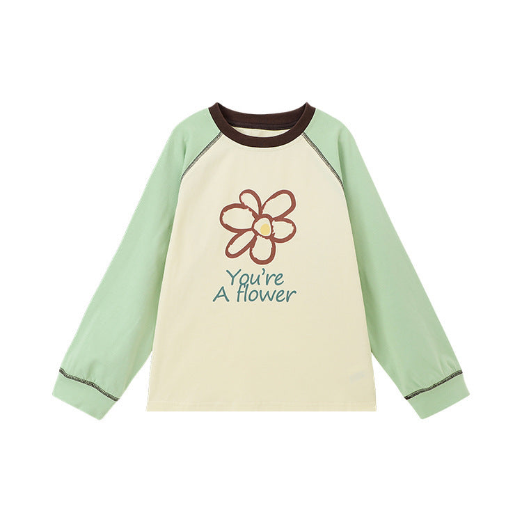 Pudding Haru Girls’ Loose Raglan Long-Sleeve Tee 2026 – Kids Fashion Nepal | Tudoholic