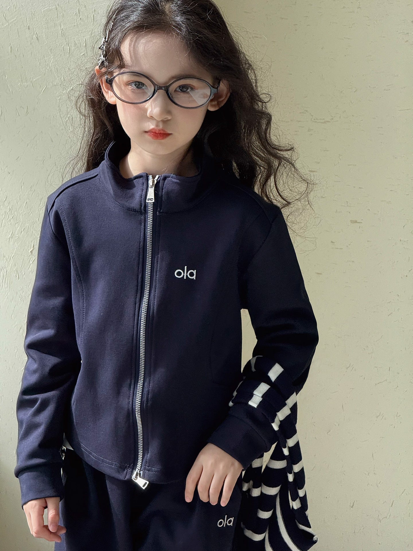 Girls’ Autumn 2025 Jacket & Shawl Two-Piece Set – Spring Autumn Kids Fashion Nepal | Tudoholic