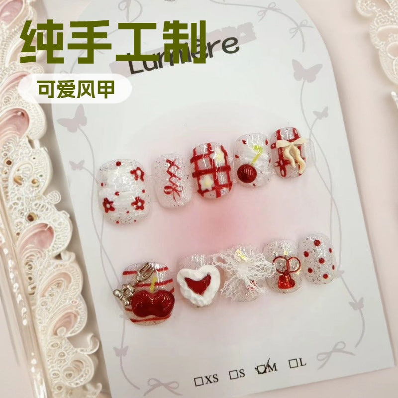 Fireworks Cat Eye Nails – Handmade Glow Style
