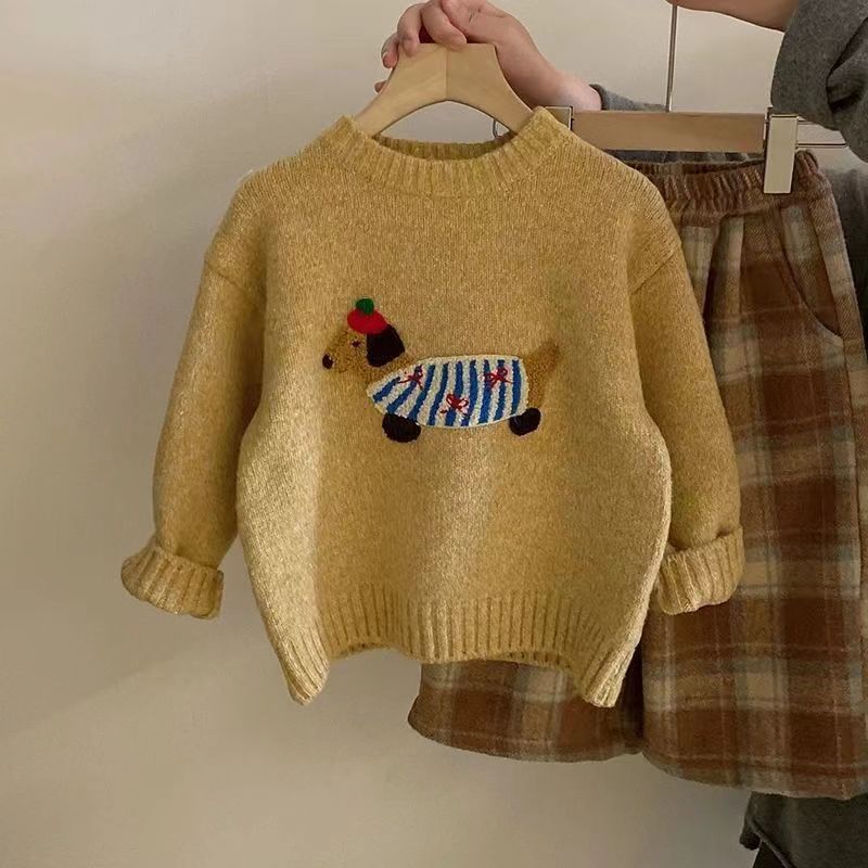 Girls’ Autumn & Winter 2025 Knitted Velvet Set – Winter Kids Fashion Nepal | Tudoholic